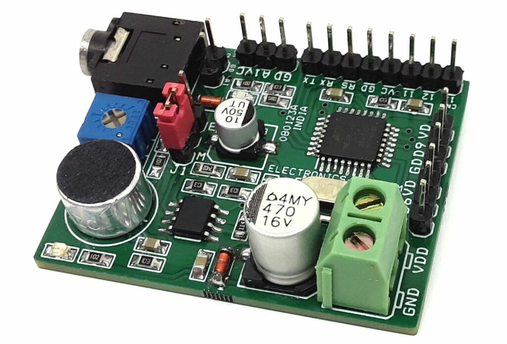 Sound to RC Servo Driver v2.0 - Arduino Compatible - Electronics-Lab.com