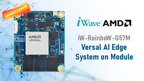 iWave Launches its Most Scalable & Adaptive AMD Versal AI Edge-Based SOM Series