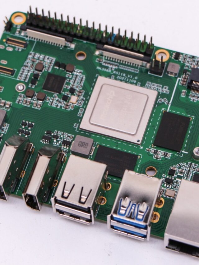 Radxa ROCK Pi 5B Front View - Electronics-Lab.com