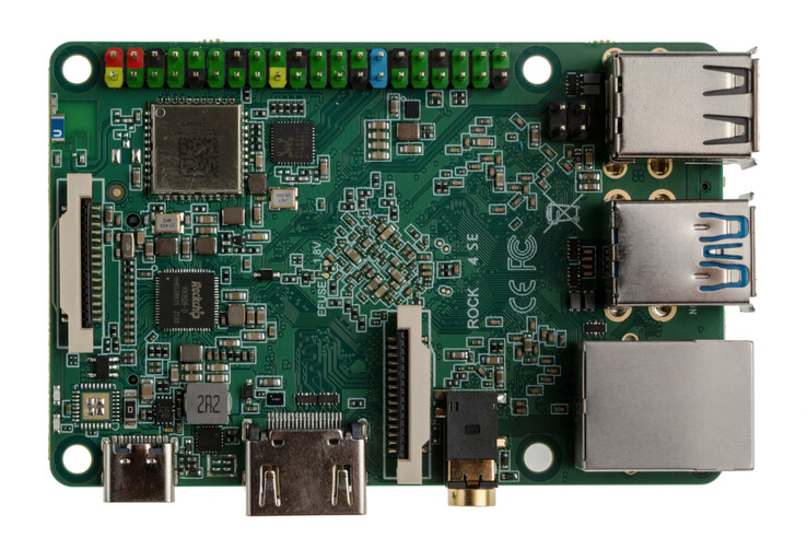 Radxa Rock Pi 4 SE Front View