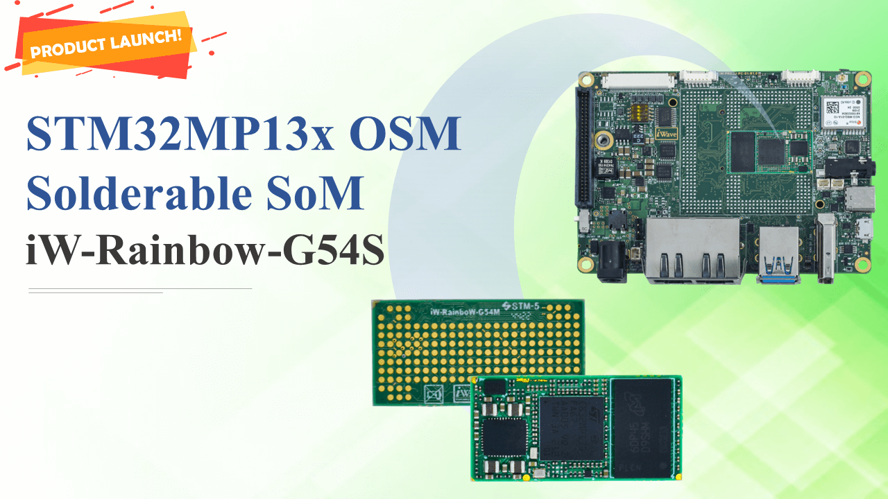 iWave Unveils STM32MP13x Solderable System on Module in OSM Size-0 Form Factor