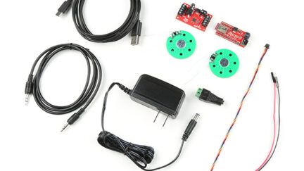 SparkFun Qwiic Speaker Kit comes with RedBoard Artemis Nano and Speaker Amplifier
