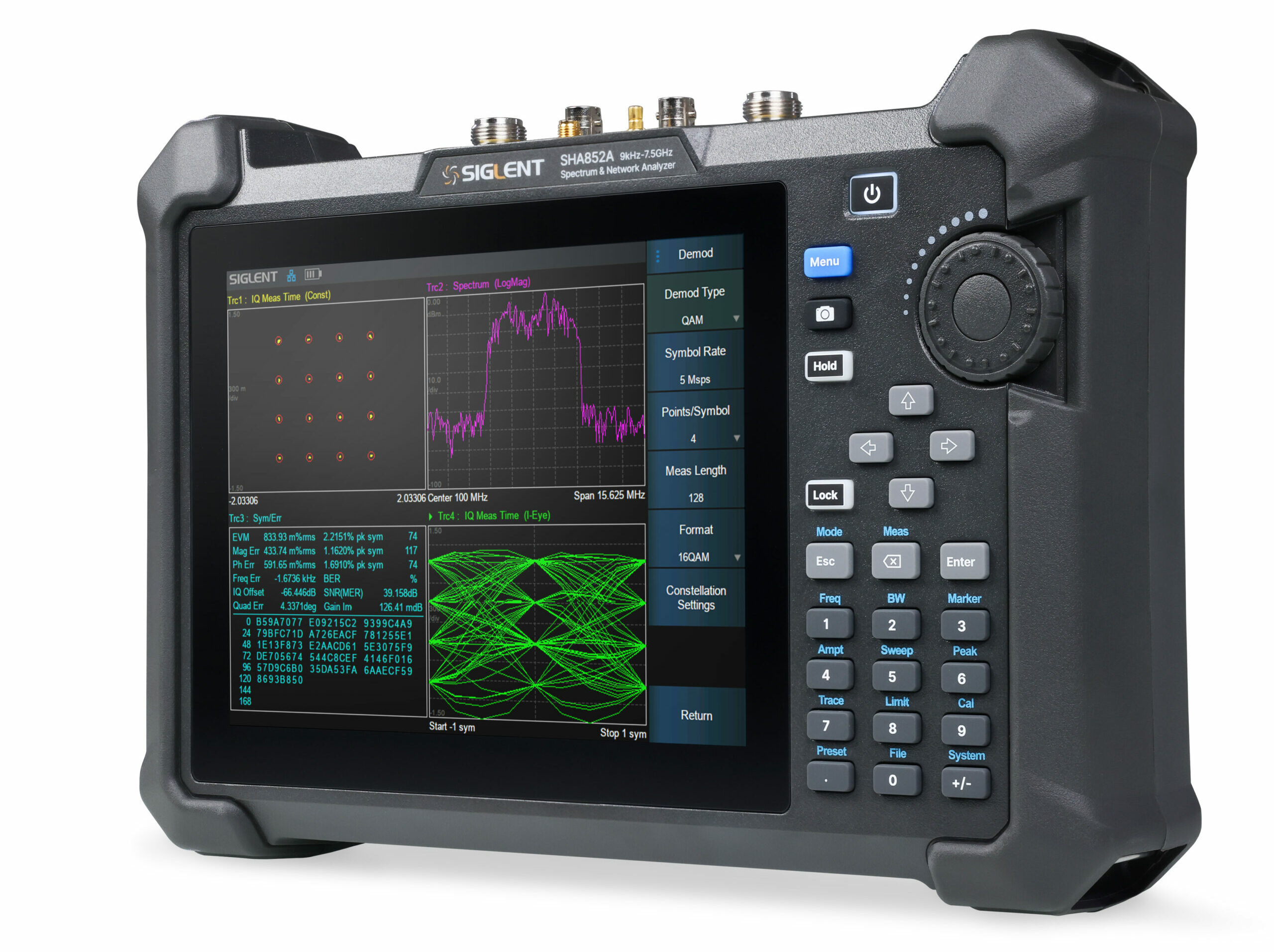 Saelig Introduces Siglent SHA800A Portable Spectrum Range to 7.5GHz