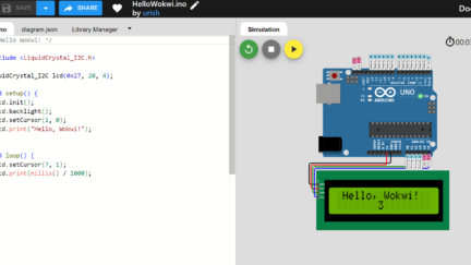 Wokwi is an online simulator for Arduino, Raspberry Pi Pico, and ESP32 boards