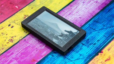 Inkplate 5 is an e-paper display with a 5.2-inch screen and Wi-Fi support
