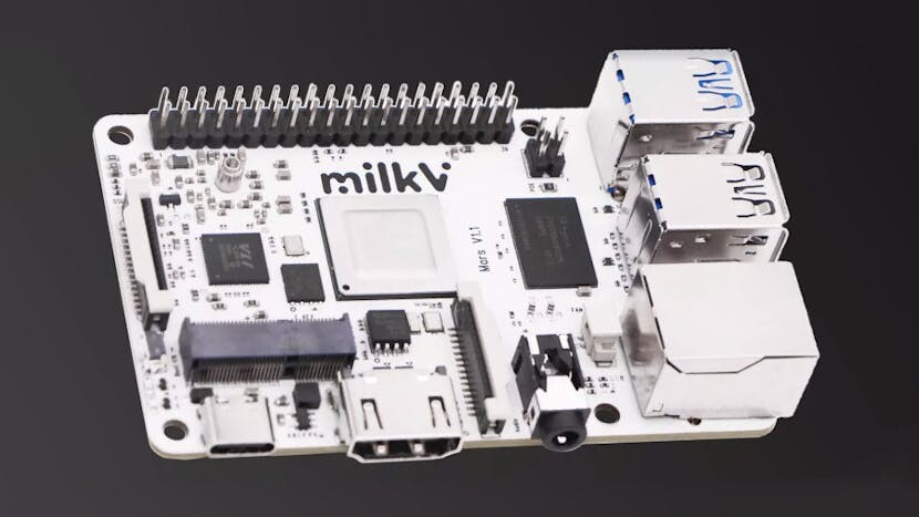Milk-V Mars is a credit card sized high-performance RISC-V single-board computer
