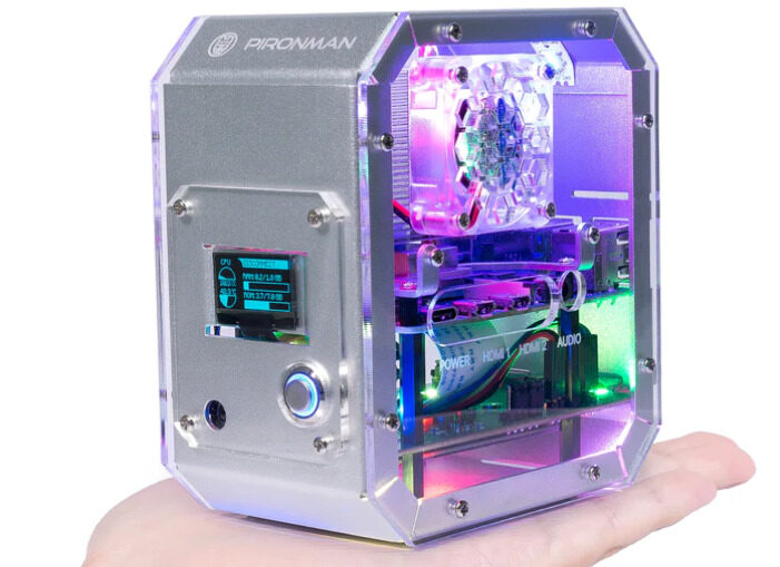 Introducing Pironman Mini PC case for Raspberry Pi 4