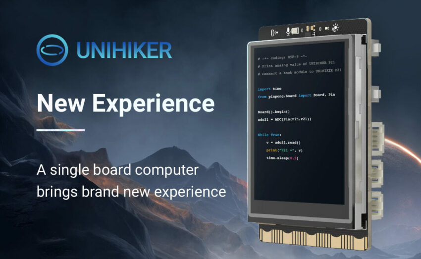 DFRobot Launches UNIHIKER: A Single-Board Computer Bringing Brand New Experience