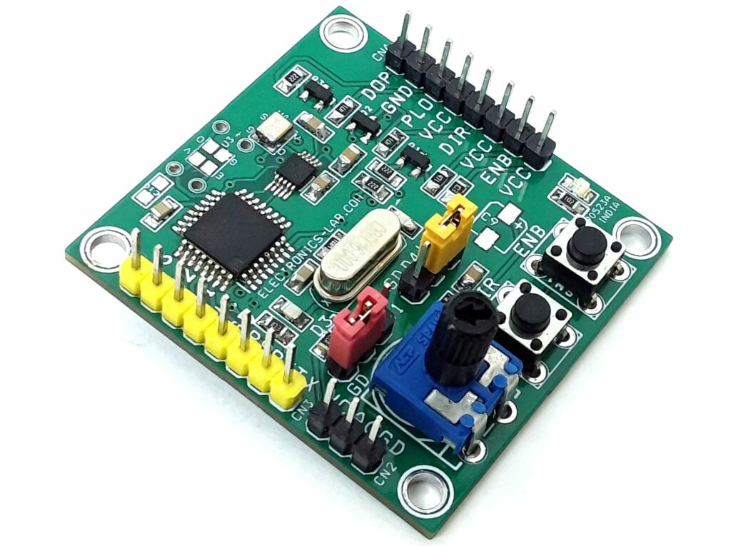 Programmable Step-Direction Pulse Generator for Stepper, BLDC and AC Servo Motor Drivers