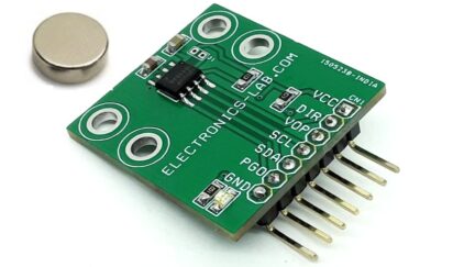 Contactless Potentiometer – 12bit Rotary Position Sensor with Analog or PWM Output