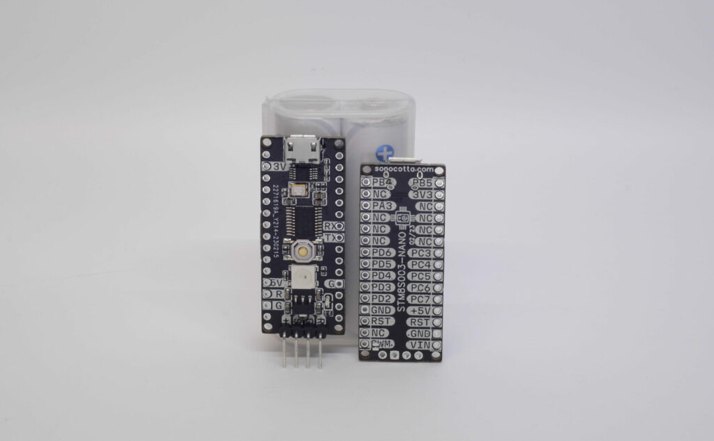 STM8S003 Development Board is an Arduino Nano-sized board