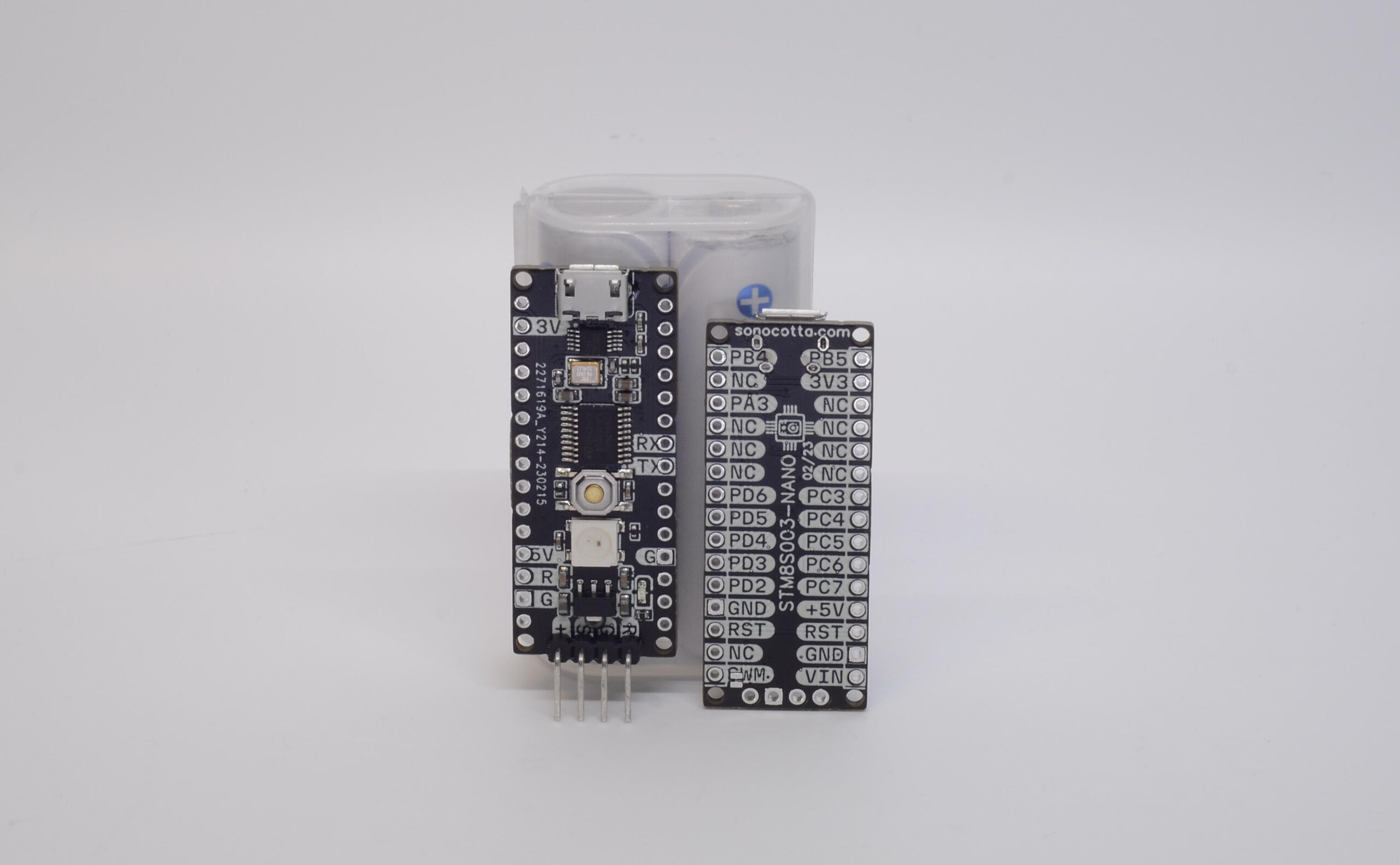 STM8S003 Development Board is an Arduino Nano-sized board