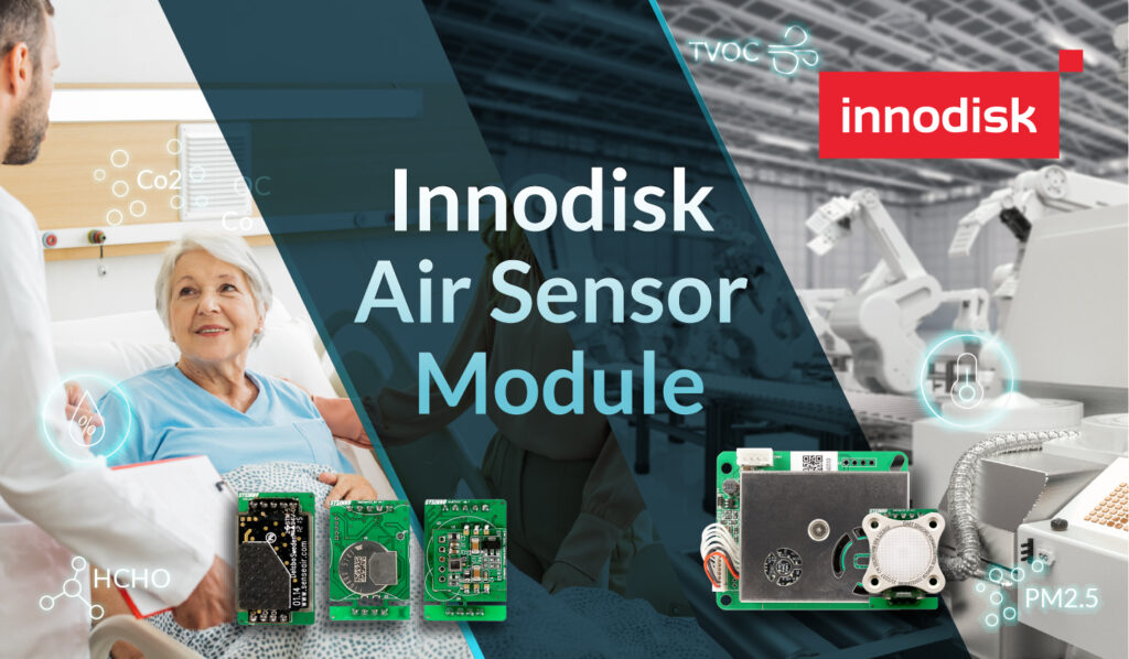 Innodisk Introduces Industrial Air Sensor Module Solution to Add Value to Edge AI Application