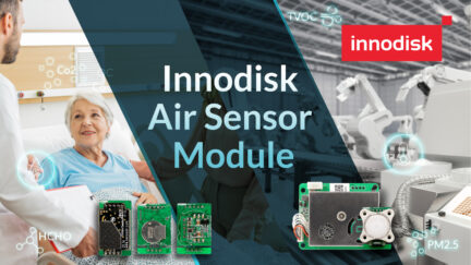 Innodisk Introduces Industrial Air Sensor Module Solution to Add Value to Edge AI Application