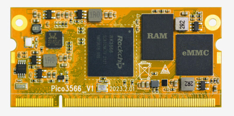 Pico 3566 Versatile System on Module with AI Edge Computing