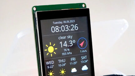 ESP32 Wi-Fi Colour Display Kit Grande: DIY IoT Enthusiast Display Kit