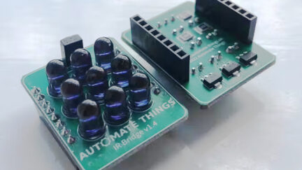 Make Your Regular Appliances Smart with Automate Things’ IR Bridge