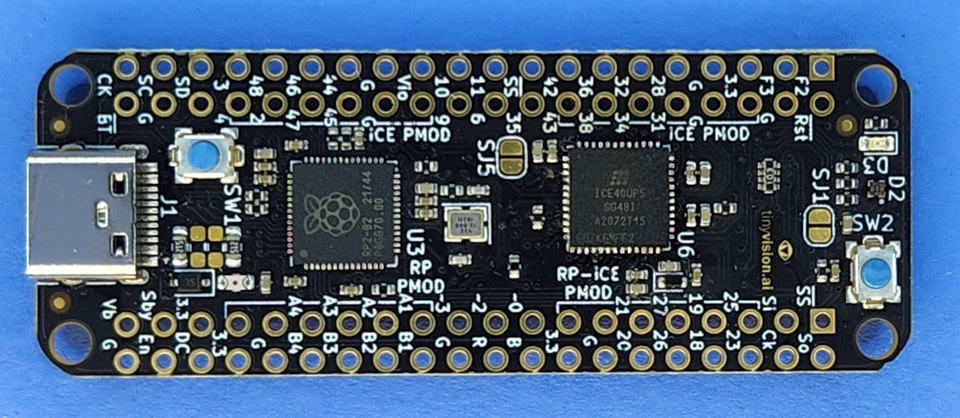 Pico-Ice Features Raspberry Pi RP2040 with a Lattice iCE40 FPGA
