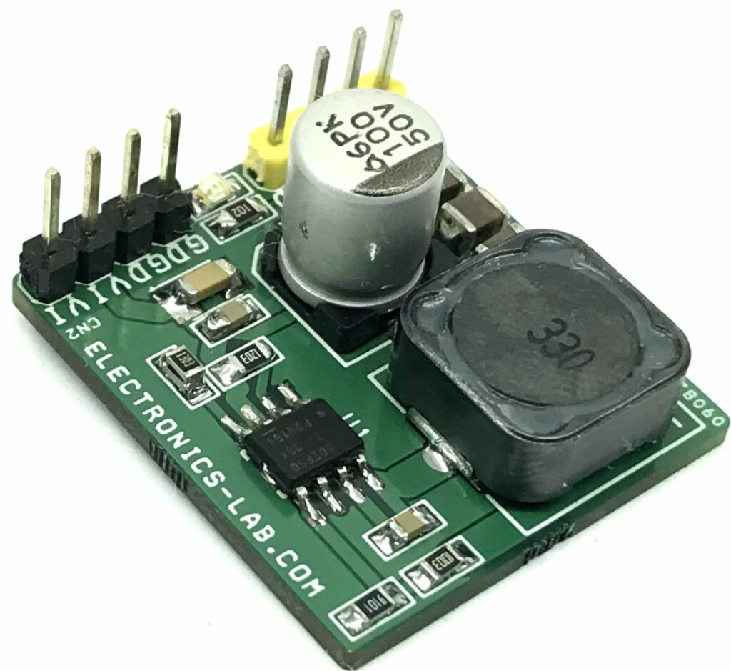 48V DC Input to 12V Output DC-DC Converter