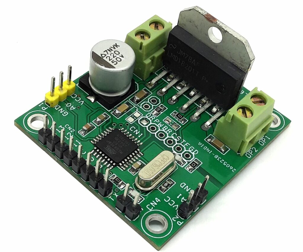 DC Motor Position Control Using Potentiometer – Arduino Compatible