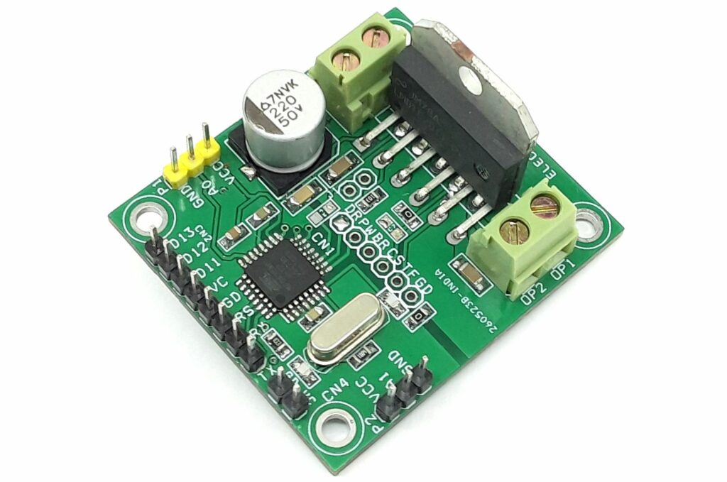 DC Motor Position Control Using Potentiometer - Arduino Compatible ...