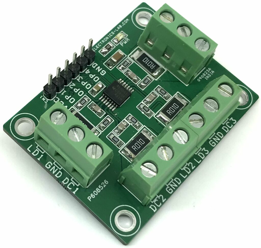 4 Channel Current Sense Amplifier – Low and High-Side Voltage Output