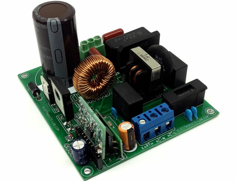 350W Power Factor Boost Converter for Inverter-Fed BLDC and PMSM Motors