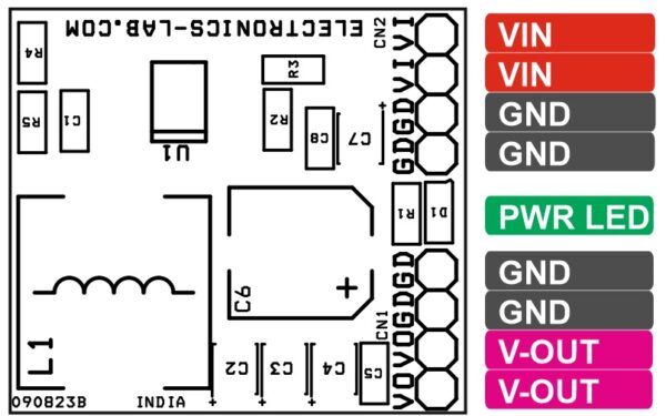 48V DC Input to 12V Output DC-DC Converter - Electronics-Lab.com