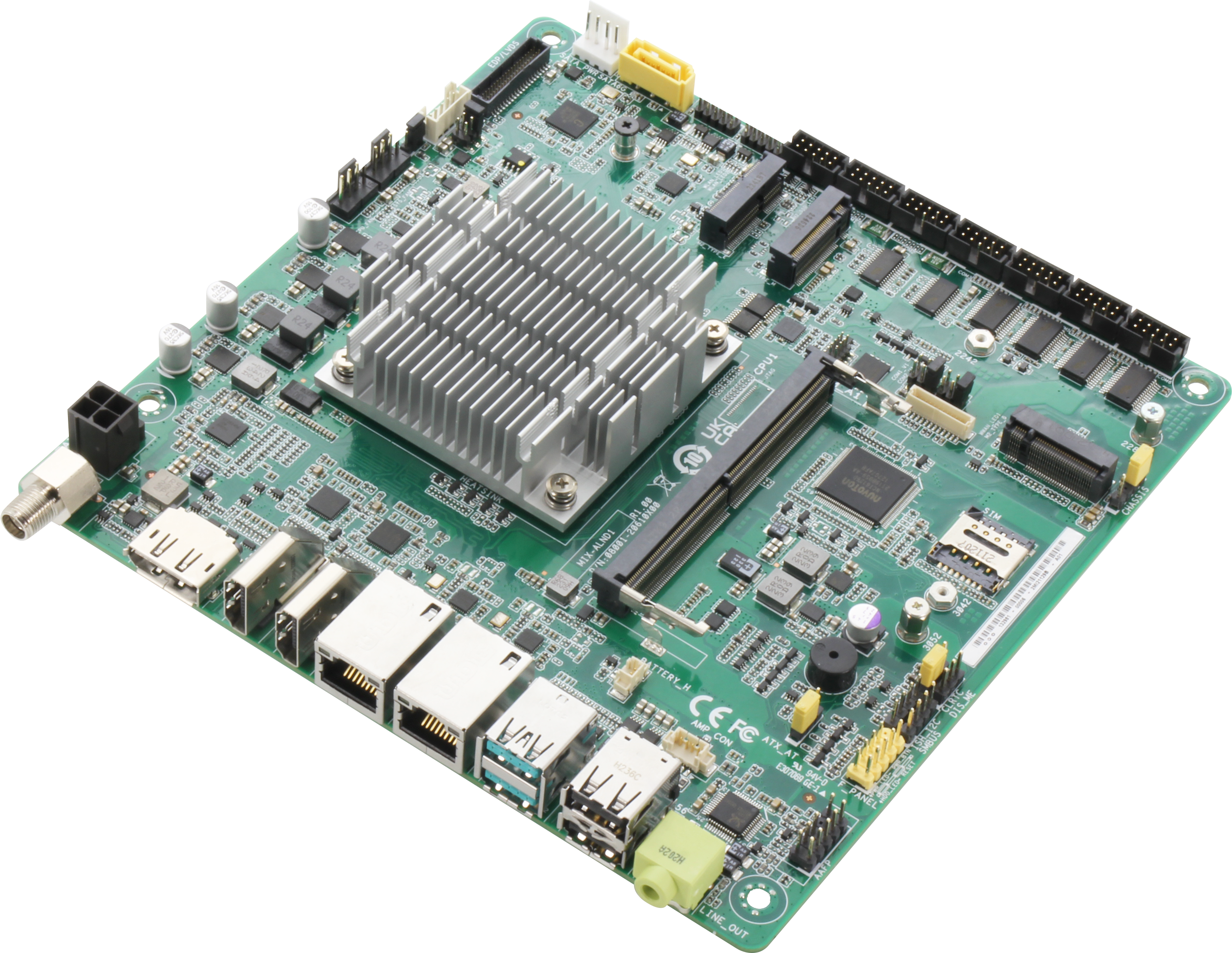 AAEON Launch MIX-ALND1, an Intel Processor N-series Powered Mini-ITX for Gaming, Machine Automation, and Kiosk Solutions