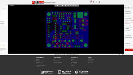 HQ NextPCB Introduces New PCB Gerber Viewer: HQDFM Online Lite Edition