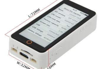 LILYGO Introduces a new T-Display S3 Pro with Phone OTG Capabilities