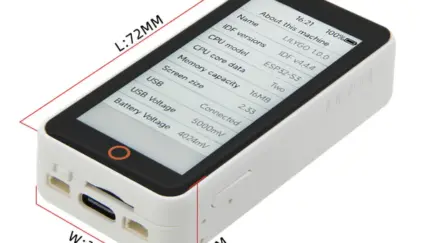 LILYGO Introduces a new T-Display S3 Pro with Phone OTG Capabilities