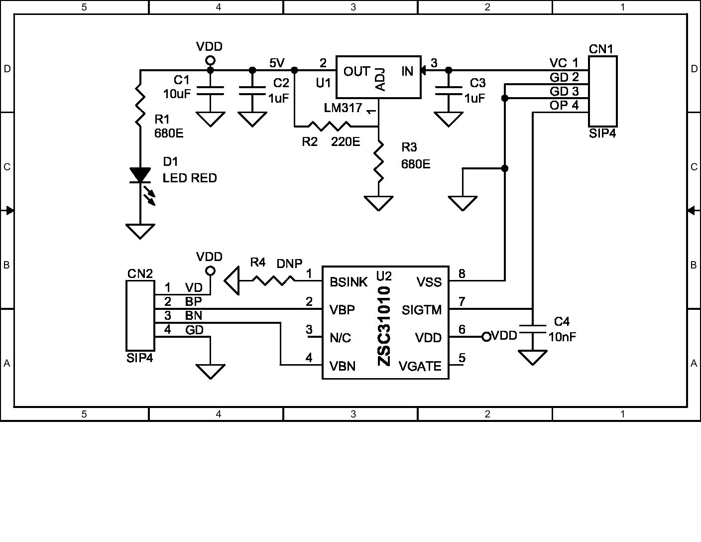 Electronics Circuit Diagram