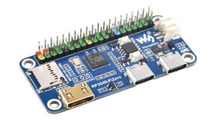 RP2040 Pi Zero Development Board is a Mix of Low-cost, Small Form Factor, High Power and Multiple Connection Interfaces