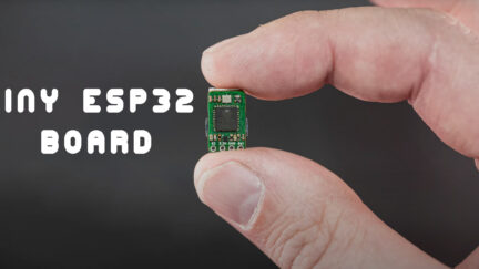 Paul Price’s ESP32 Dev Board is Just About the Tinyest ESP32 Dev Board Possible