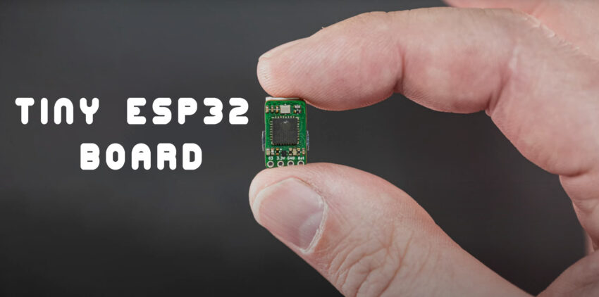 Paul Price’s ESP32 Dev Board is Just About the Tinyest ESP32 Dev Board Possible