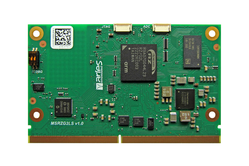 ARIES Embedded Introduces SMARC-compliant MRZG2LS and MRZV2LS SoMs