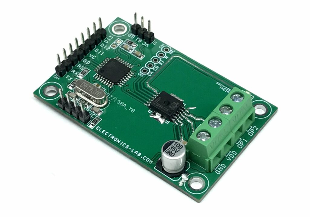 DC Motor Control Using Joystick