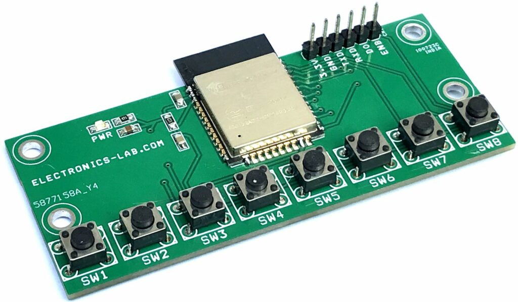 8 Channel ESP32 Remote Control