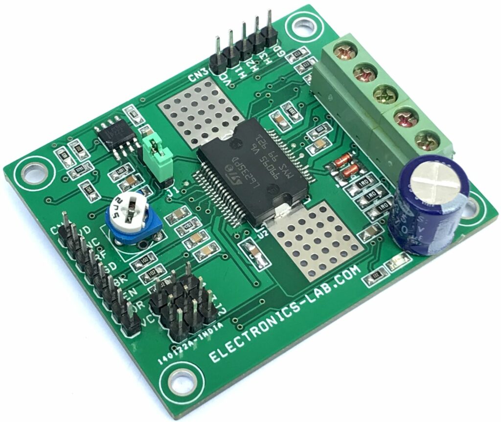 3 Phase Brushless Motor Driver using L6235