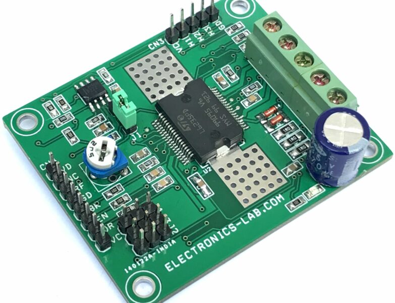 3 Phase Brushless Motor Driver using L6235