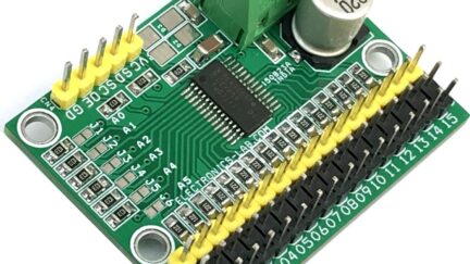 16 Channel RC Servo Driver with I2C Interface