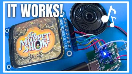 From Microcontroller to Mini TV: Greening’s ESP32 Breakthrough