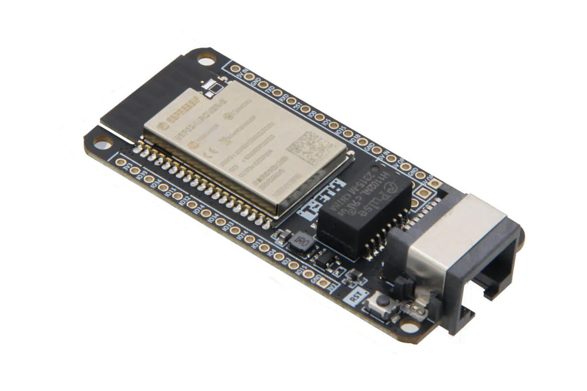 The New ESP-32S3 Dev Board Features an Ethernet and MicroSD Card Slot