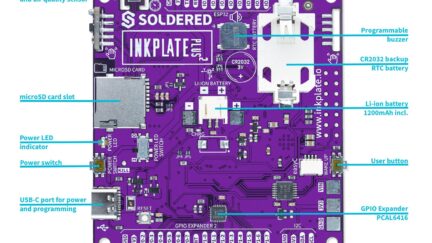 Inkplate 4 Tempera comes with 3.8-inch e-paper touchscreen display