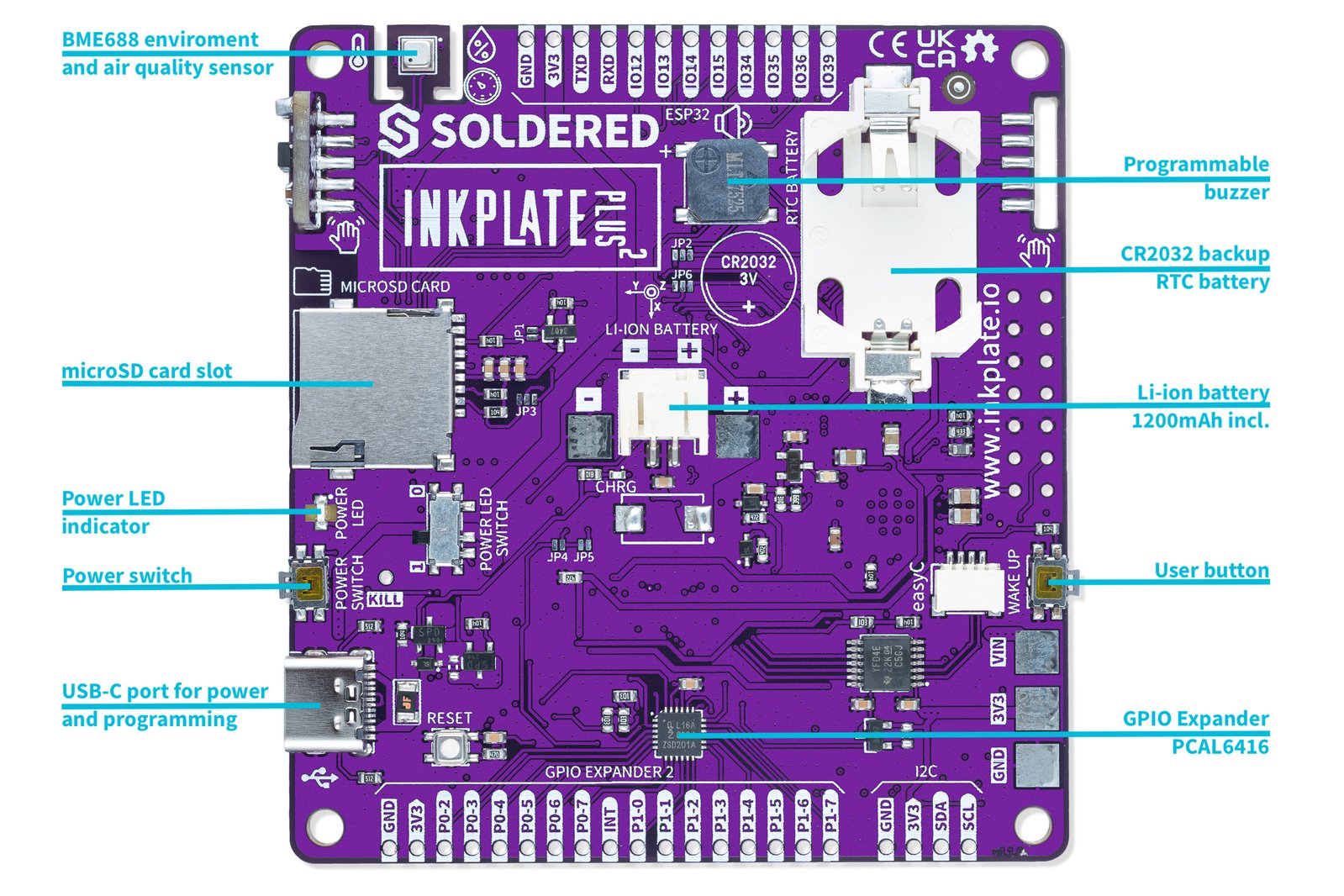 Inkplate 4 Tempera comes with 3.8-inch e-paper touchscreen display