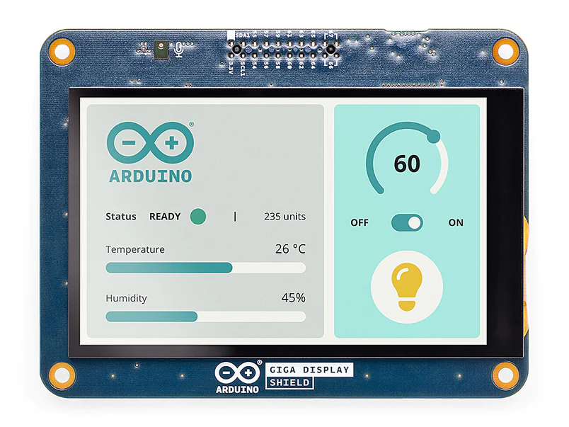 Taking UI Design to the Next Level with Arduino’s GIGA Display Shield