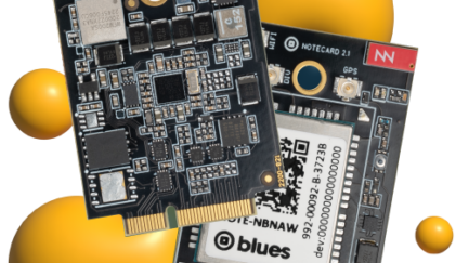 Blues Wireless released a new line of Notecards supporting Wi-Fi and cellular connectivity