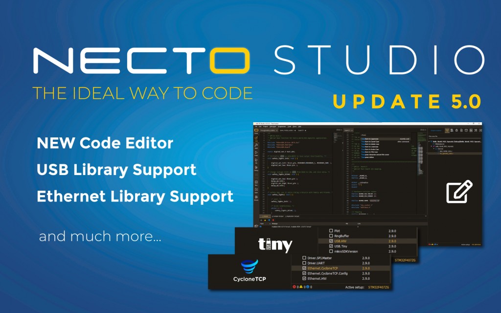 NECTO Studio 5 Brings a Paradigm Shift in Embedded Systems Development
