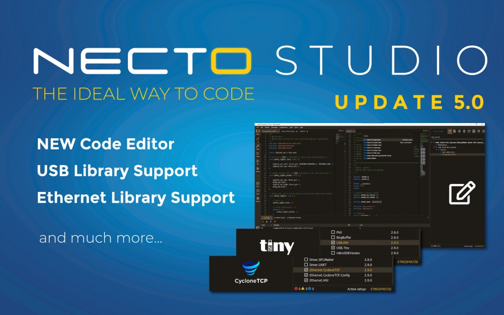 NECTO Studio 5 Brings a Paradigm Shift in Embedded Systems Development NECTO Studio 5 Brings a Paradigm Shift in Embedded Systems Development
